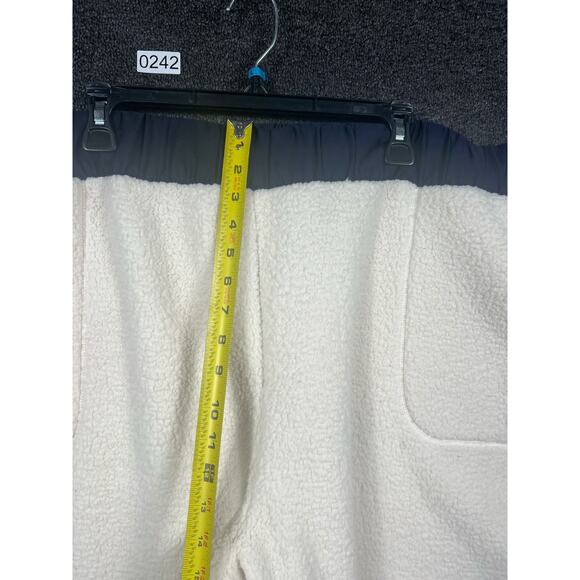 Fila Faux Sherpa Pants Womens Size 4X Ivory Super Soft Curve Collection - Picture 11 of 11